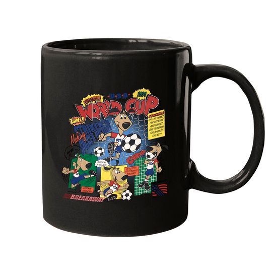 Vintage Striker 1994 USA Soccer World Cup Mugs, World Cup USA 94