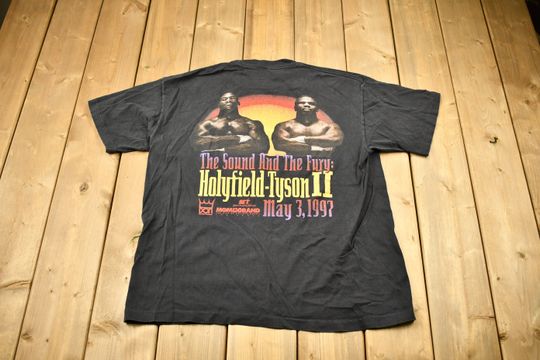 Vintage 1997 Holyfield Vs Tyson Boxing T-Shirt