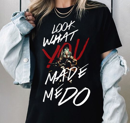 Vintage Look What You Made Me Do Taylor Shirt