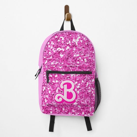 Barbie Logo, Letter Pink, Movie Barbie 2023 Backpack