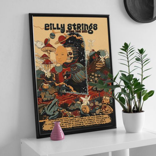 Billy Strings Spring Tour 2023 Poster