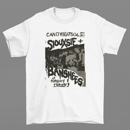 Vintage Oversize Siouxsie and The Banshees Shirt | Gothic Rock | Vintage Band Merch