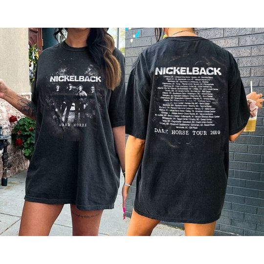 Nickelback Dark Horse Tour 2010 Shirt,Nickleback Band T-Shirt