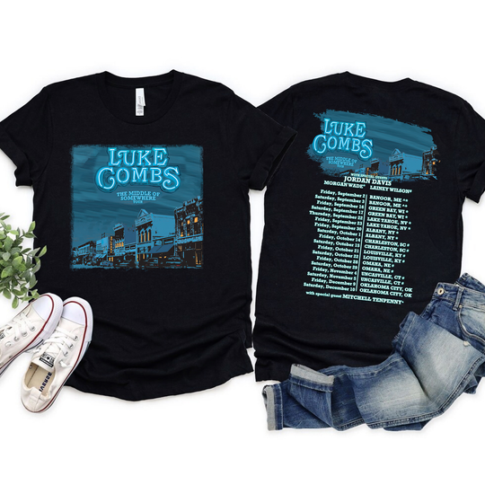 Comb Shirt 2 Side, Country Music Shirt, Luke World Tour Shirt