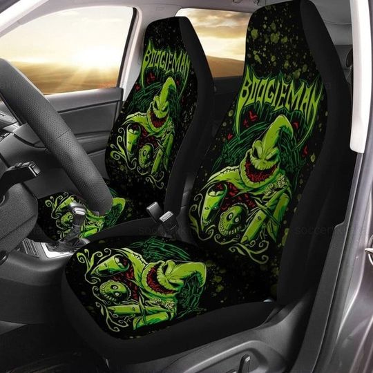 Oogie Boogie Car Seat Covers, Boogieman Seat Cover, Horror Car Seat Covers