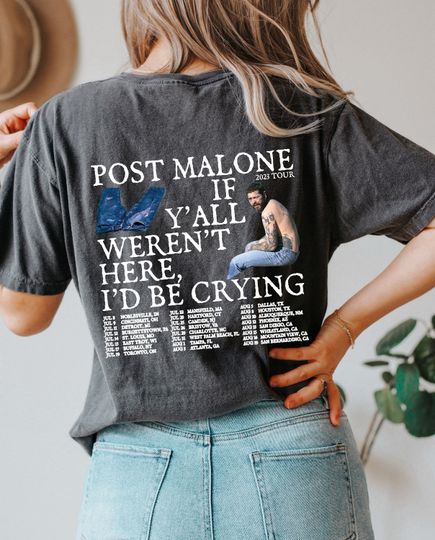 Post Malone Shirt/T-Shirt, Post Malone 2023 Concert Merch