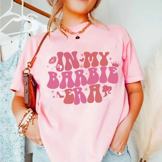 Barbie Movie 2023 Shirt, In My Barbie Era Shirt, Barbie Shirt, Pink Barbie Shirt