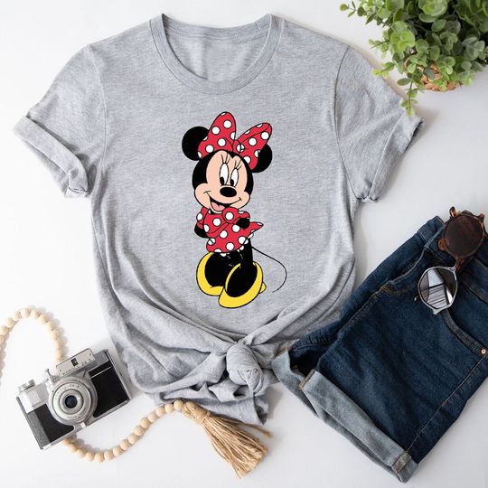 Minnie Shirt, Vintage Minnie Shirt, Disney Minnie Mouse Sweet Portrait T-Shirt
