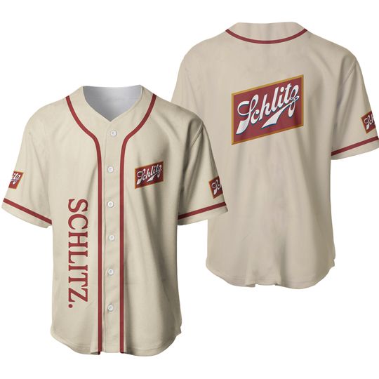 Schlitz Beer Baseball Jersey Beer Lovers Shirt