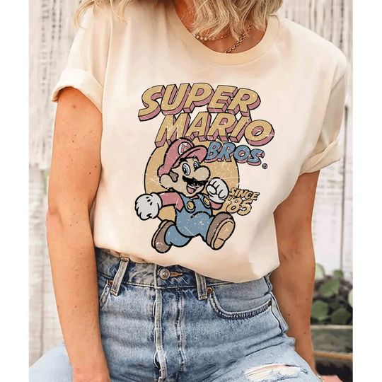 Vintage Super Mario Bros Since '85 Shirt, Super Mario Shirt