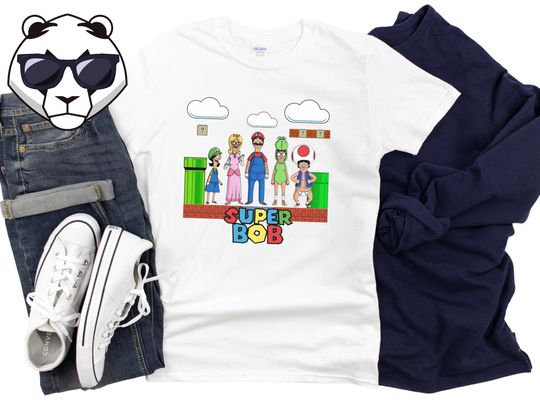 Bobs Burgers - Super Bob Family Shirt, Super Belcher Funny Family Tshirt