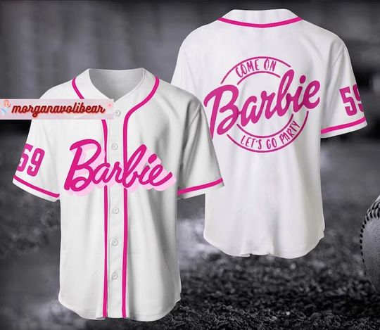Barbie Shirt, Barbie Baseball Jersey, Barbie Shirt For Women