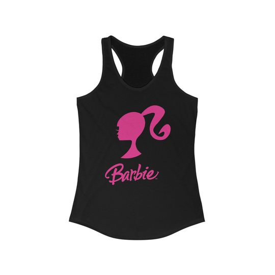 Barbie Silhouette - Women's Ideal Racerback Tank