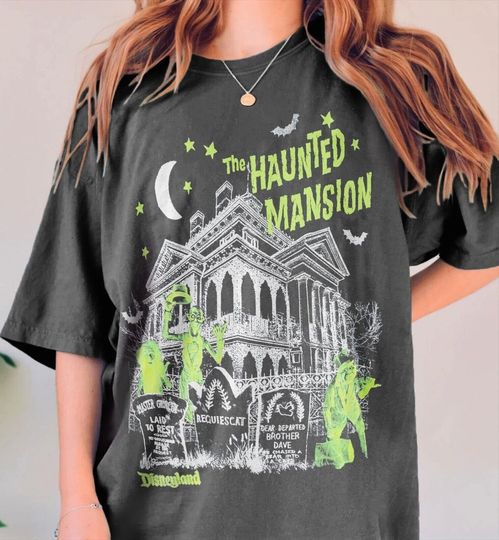 Vintage Haunted Mansion Shirt, Disneyland Halloween Shirt, Stretching Room Shirt