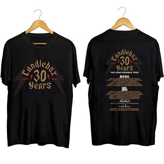 Candlebox The Long Goodbye Tour 2023 Shirt, Candlebox Band Fan Shirt