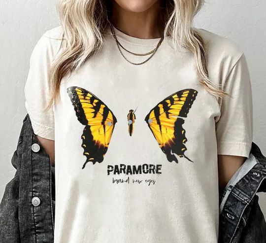 Vintage Band New Eyes Paramore Shirt, This Is Why Tour 2023 shirt