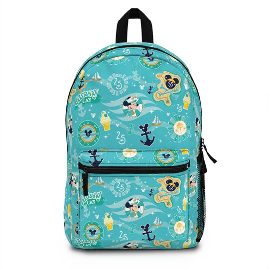 Backpack - Disney Cruise Line 25th Anniversary Captain Mickey Print