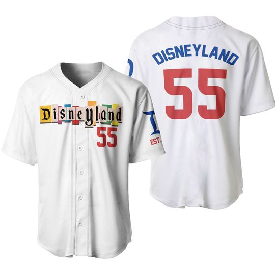 Disneyland Est 1955 Baseball Jersey