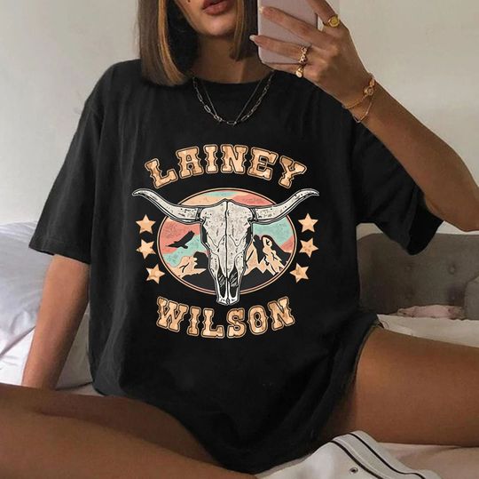 Lainey Wilson Bullhead T Shirt, Lainey Wilson 2023 Tour Shirt, Country Music
