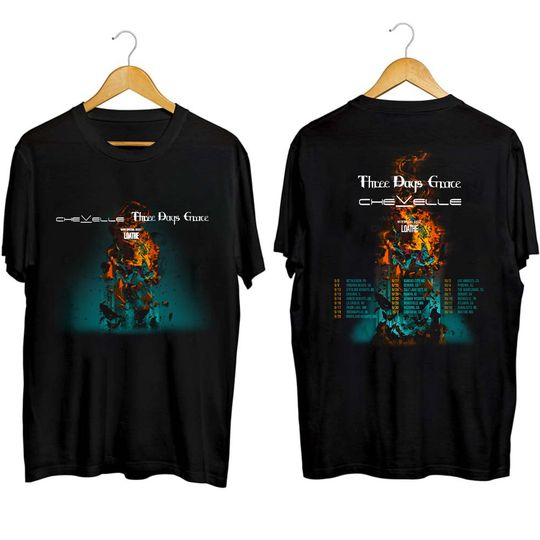 Chevelle and Three Days Grace Co headline Tour 2023 Shirt