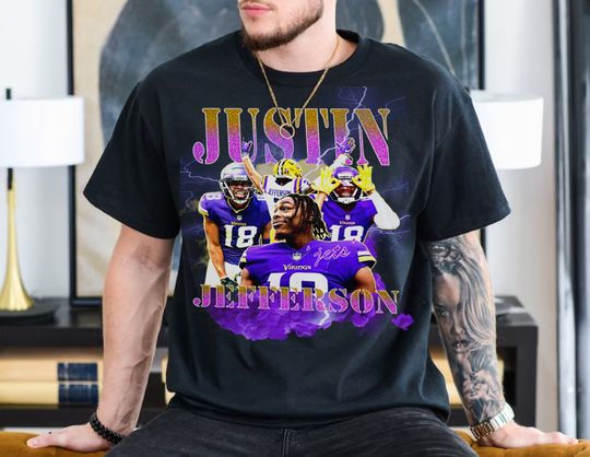 Justin Jefferson Unisex T Shirt, Football Shirt