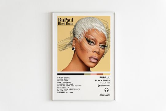 Rupaul - Black Butta Album Poster