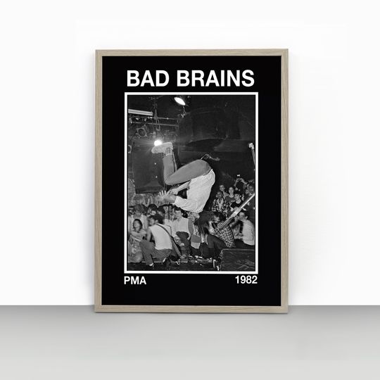 Bad Brains PMA Premium Matte Vertical Poster