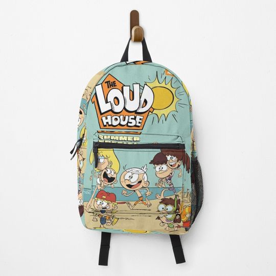 Summer Special Cover Loud House Backpack
