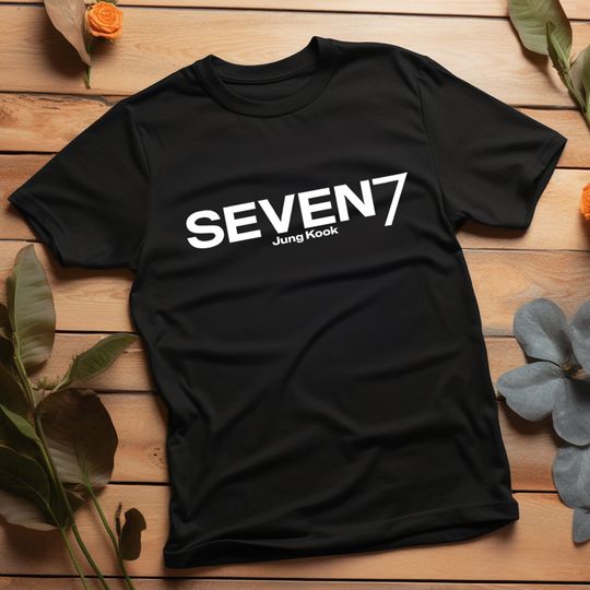 JungKook Seven Tshirt, Jungkook T-shirt, Seven JK, Jungkook is coming, Seven by Jungkook Tshirt, JK Seven7 tshirt
