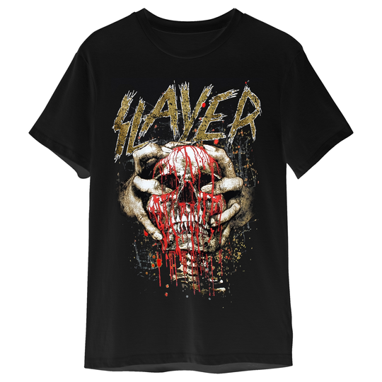 Slayer Head Crush Tom Araya Thrash Metal Vintage Tee T-Shirt Mens Unisex