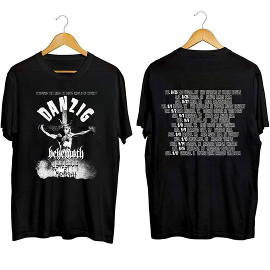 Danzig Band 2023 Concert Shirt, Danzig 2023 Tour Shirt, Danzig Band Fan Shirt