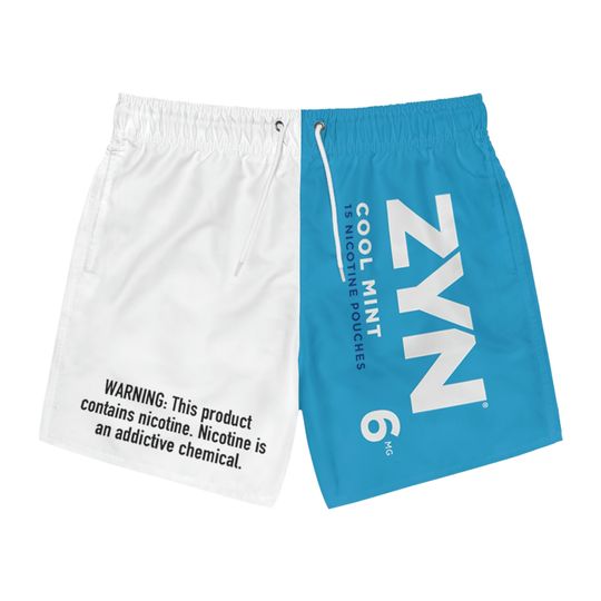 ZYN Cool Mint Swim Shorts