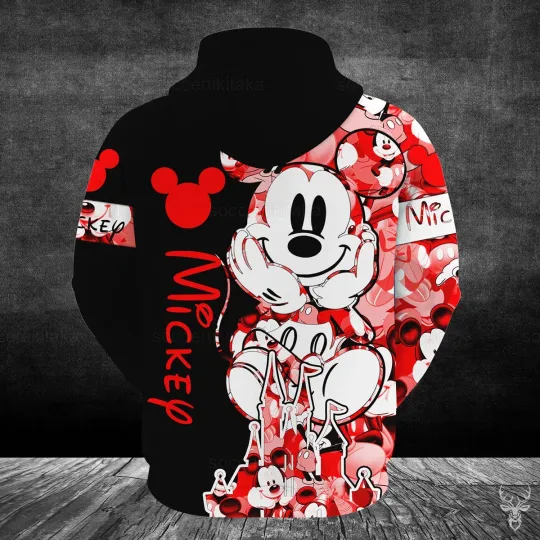 Mickey Mouse Hoodie, Disney Mickey Mouse Hoodie