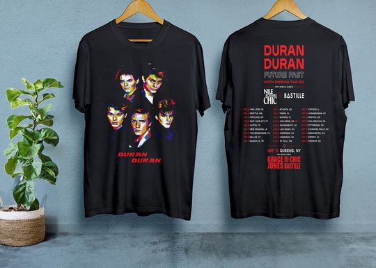Duran Duran North American Tour 2023 Tshirt