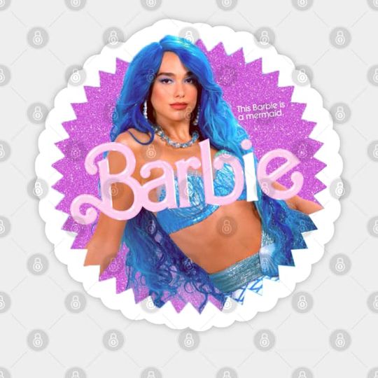 Dua Lipa Barbie - Barbie Movie - Sticker