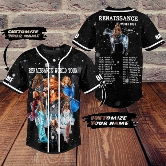 Beyonce Shirt, Beyonc Baseball Shirt, Beyonce Renaissance World Tour Jersey