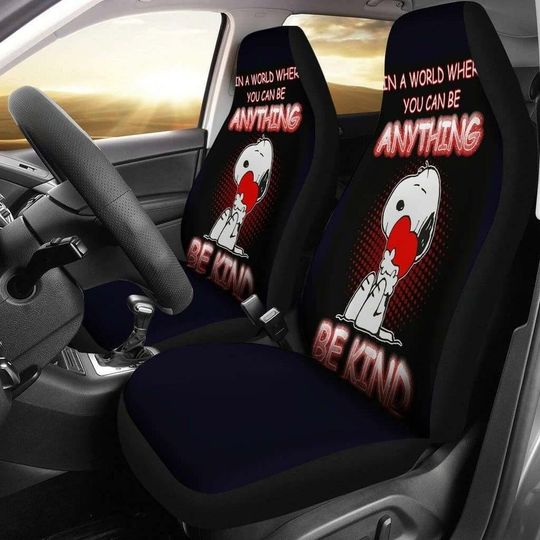 Snoopy Car Seat Covers Set