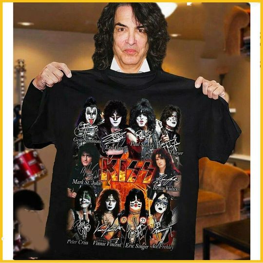Kiss End Of The Road Band Shirt, Kiss Rock Band Tour Tshirt