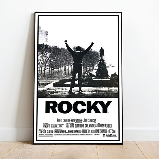 Rocky (1976) Premium Matte Vertical Poster