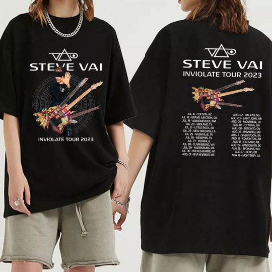 Steve Vai Inviolate North American Tour 2023 Shirt