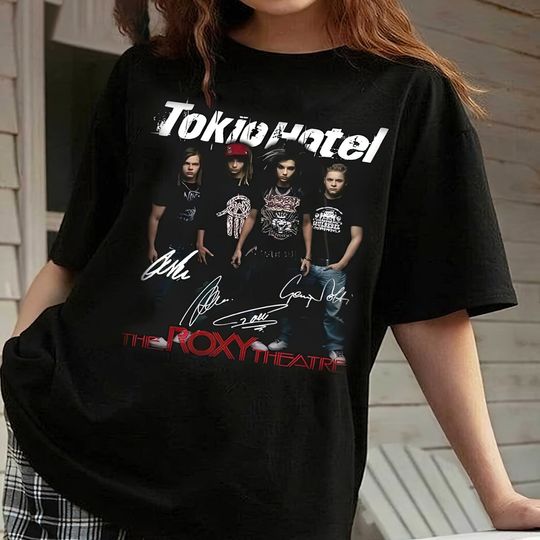 Tokio Hotel Shirt, Tom Kaulitz Band Unisex