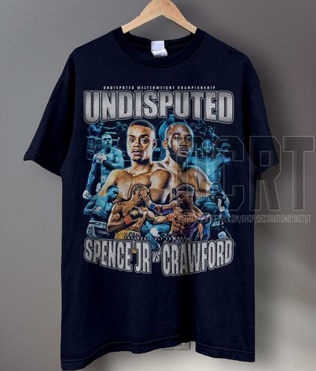 Errol Spence Jr.  Vs Terence Crawford T Shirt - Boxing shirt