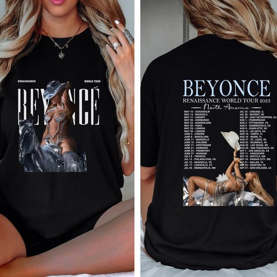 Beyonc Renaissance World Tour Tee, Beyonce Concert Fan Shirt,