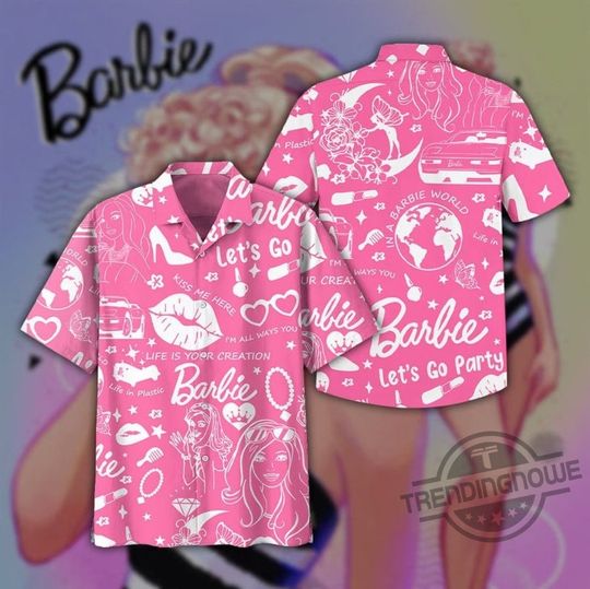 Aloha Summer Barbie Hawaiian Shirt, Barbie Movie 2023 Shirt, Come On Barbie