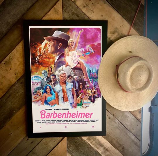 Barbenheimer poster, Movie Poster
