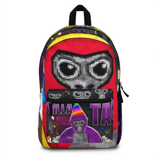 Gorilla Tag Backpack schoolbag oculus gtvr back to school