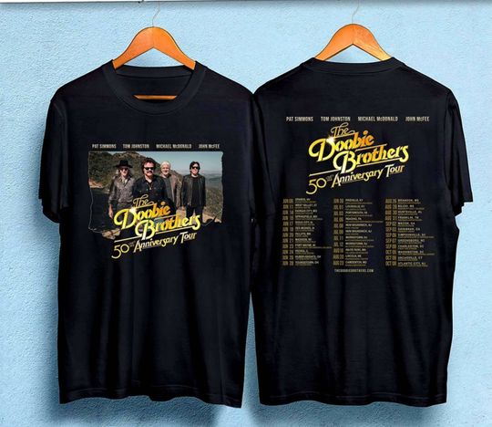 The Doobie Brothers 2023 Tour Shirt, Music World Tour 2023