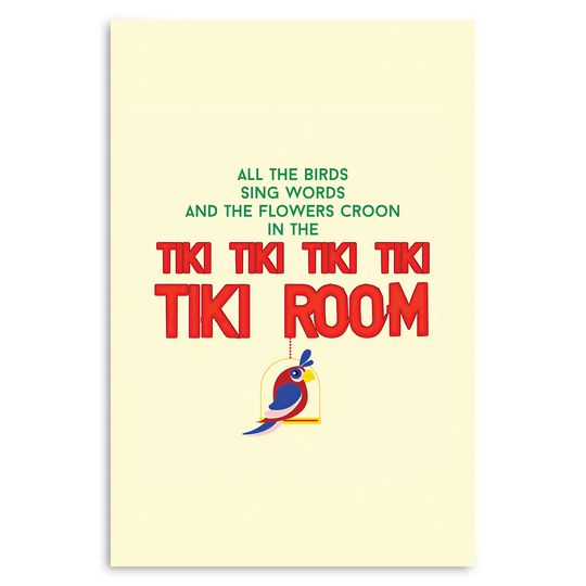 In the Tiki tiki tiki tiki room Canvas