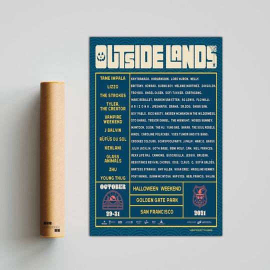 The  Outside Lands Poster