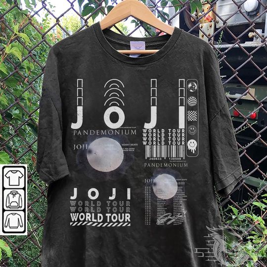 Joji Music Shirt, Vintage Joji Tee Album V1 Pandemonium Tour 2023 Tickets Graphic Tee